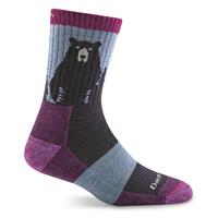 Women's Bear Town Micro Crew Lightweight Hiking Sock