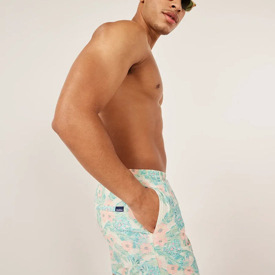 Men's Seersucker Classic Swim Trunk