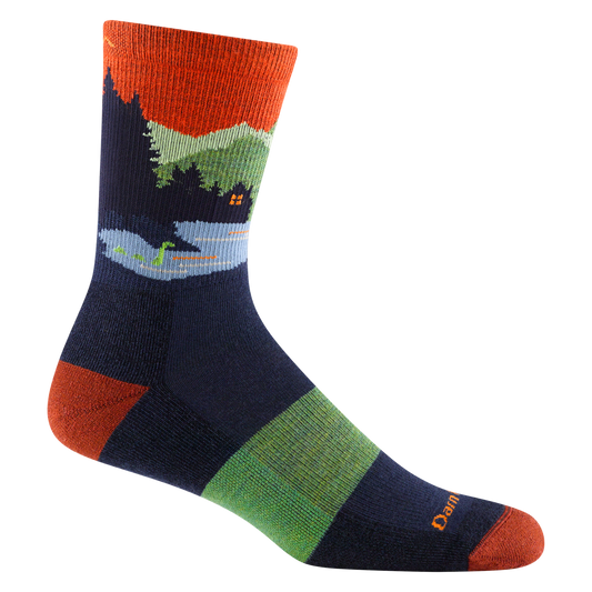 Men's Close Encounters Micro Crew Midweight Hiking Sock