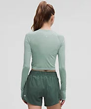 Women's Swiftly Tech Cropped Long-Sleeve Shirt 2.0