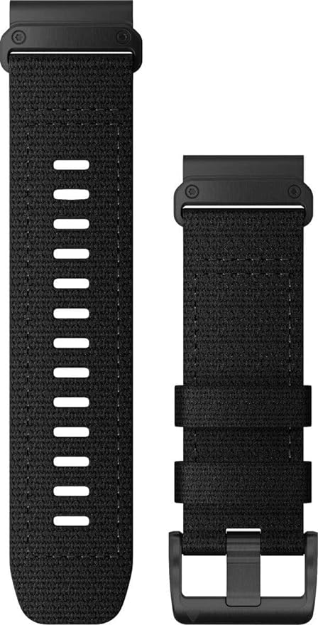QuickFit 26 Watch Bands - Tactical Black Nylon