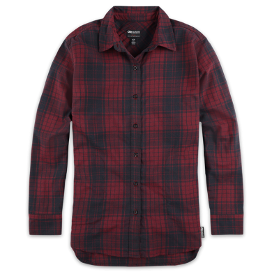 Women's Kalamata Plaid Flannel Shirt