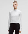 Women's It's Rulu Run Cropped Half Zip