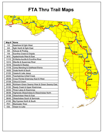 Florida Trail Maps