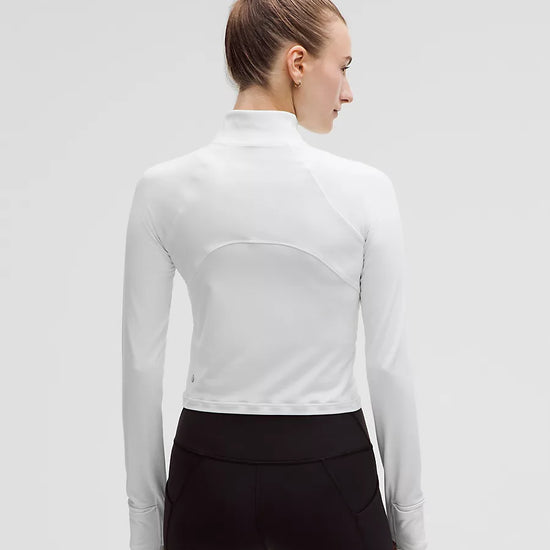 Women's It's Rulu Run Cropped Half Zip