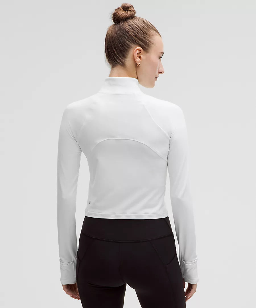 Women's It's Rulu Run Cropped Half Zip