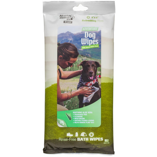 Adventure Dog Wipes, Pkg./8