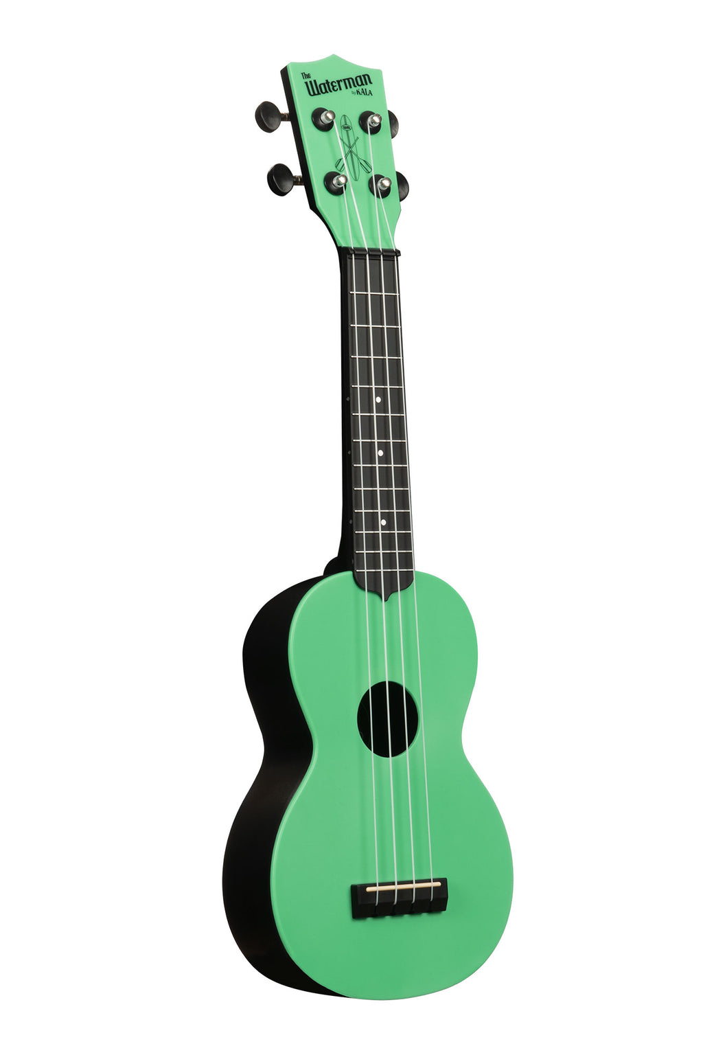 Learn to Play Waterman Soprano Ukulele Seafoam Green Matte