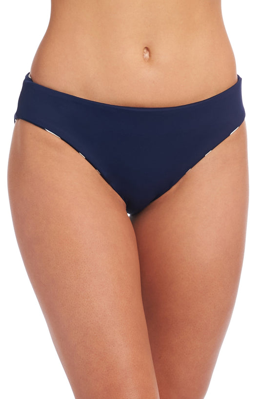 Capri Stripe Reversible Hipster Bottom