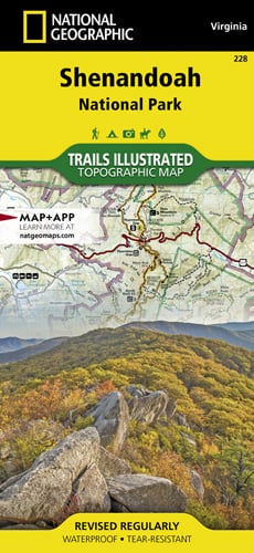 National Park Map - Shenandoah