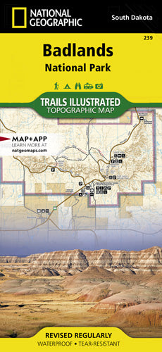 Badlands National Park Map