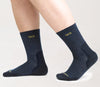 Men's Solid Midweight Micro Crew Sock