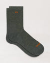 Men's Solid Midweight Micro Crew Sock