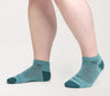 Women's Solid Midweight No Show Sock