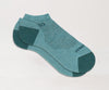 Women's Solid Midweight No Show Sock