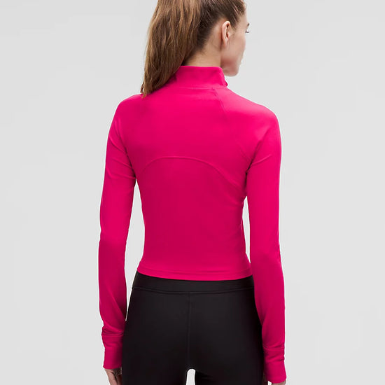 Women's It's Rulu Run Cropped Half Zip