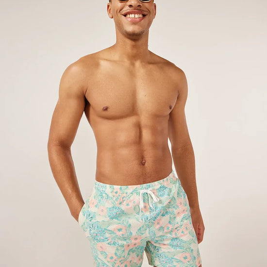 Men's Seersucker Classic Swim Trunk