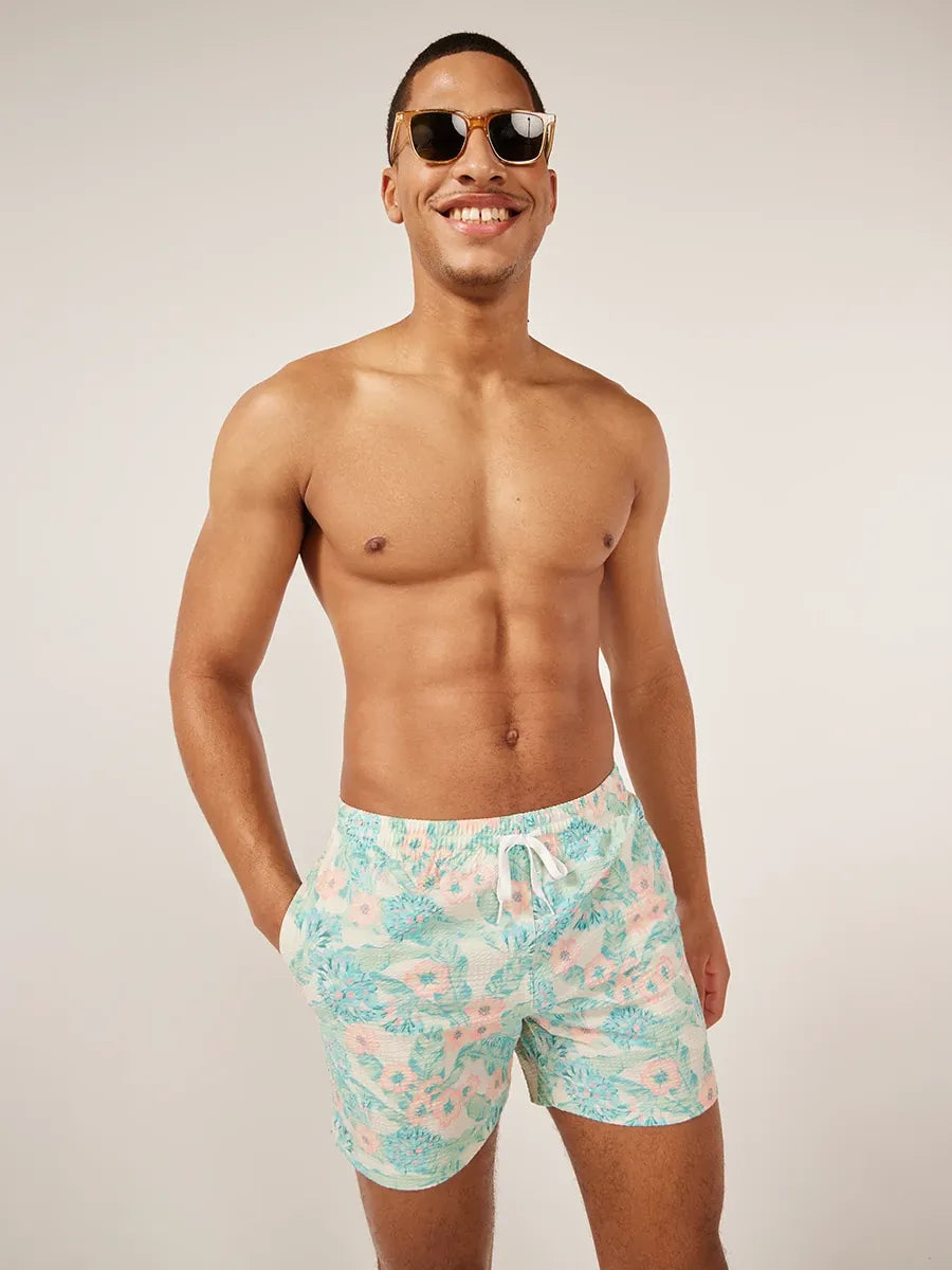 Men's Seersucker Classic Swim Trunk