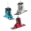 Noble Gems Ski Boots and Skis Ornament