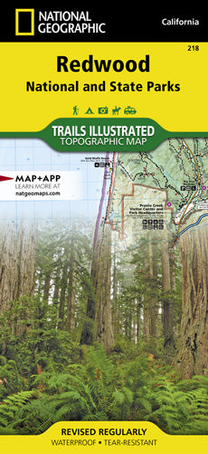 Redwood National and State Parks Map